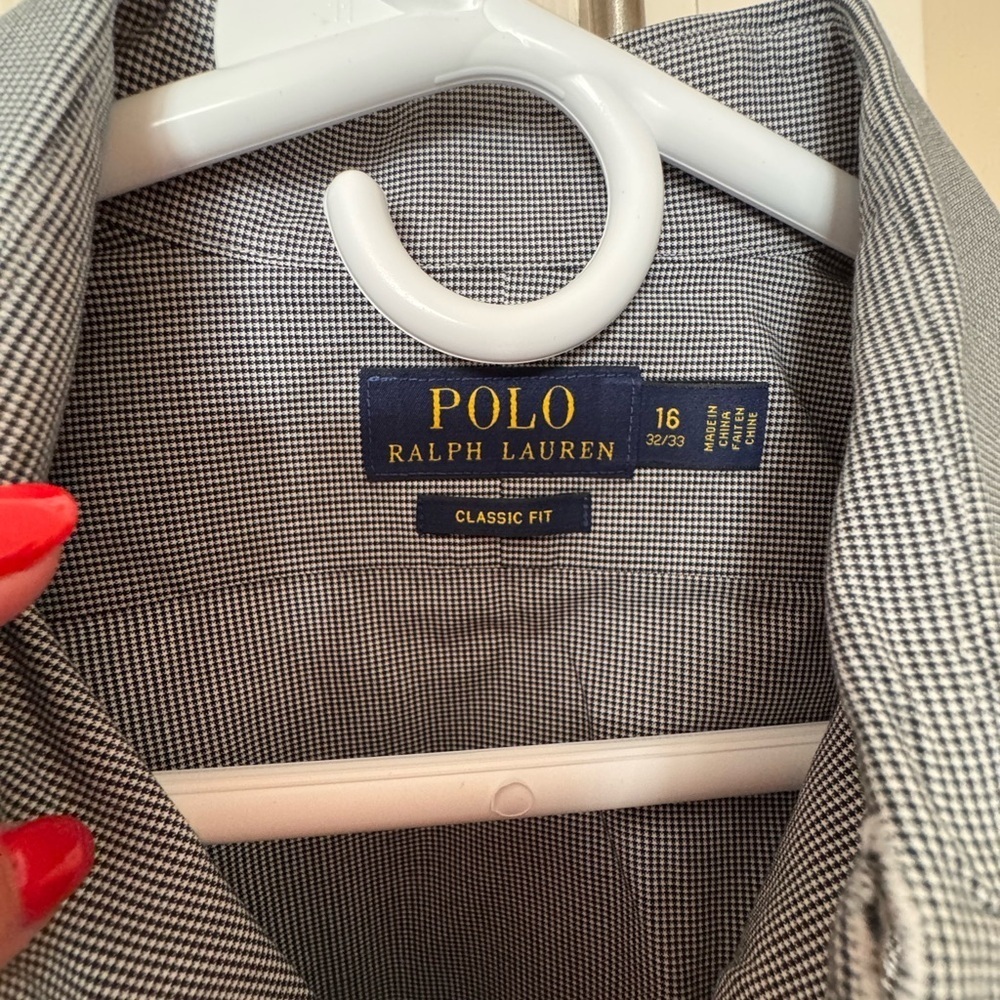 Ralph Lauren Charcoal Dress Shirt - Picture 4 of 4